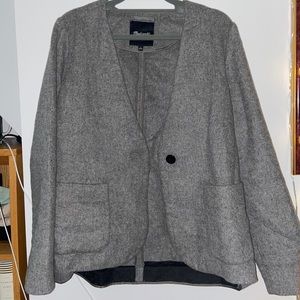 Gray Blazer